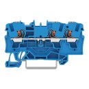 WAGO Kontakttechnik 3-Leiter-Durchgangsklemme 2204-1304
