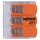 Wago Klemme 221-613 3 Leiter 6qmm transparent