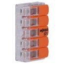Wago Klemme 221-615 5 Leiter 6qmm transparent
