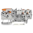WAGO Kontakttechnik 3-Leiter-Durchgangsklemme 2102-5301
