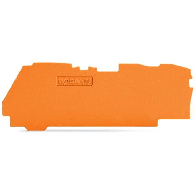 WAGO Kontakttechnik Abschluss Zwischenplatte 2106-1392