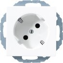 Jung A520-45NWW SCHUKO-Steckdose 45 Grad Alpinweiß...