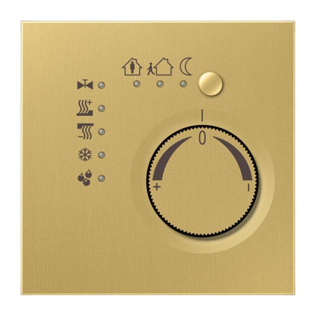 Jung ME2178TSC KNX Stetigregler m.Tasterschnittstelle (Messing) Messing Serie LS