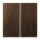 Jung ME2401TSAAT Tastensatz komplett 1fach (Messing) Messing Antik Serie LS