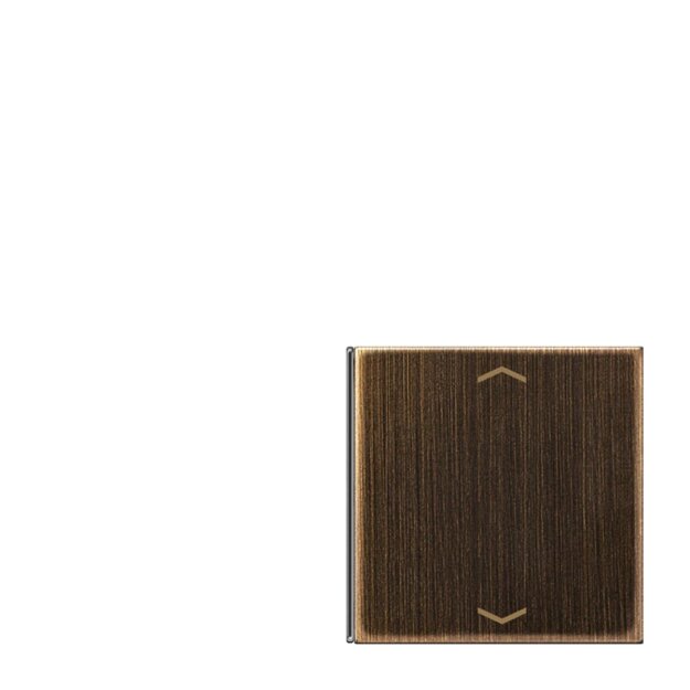 Jung ME2404TSAPAT14 Taste 4fach, Pfeil (Messing) Messing Antik Serie LS