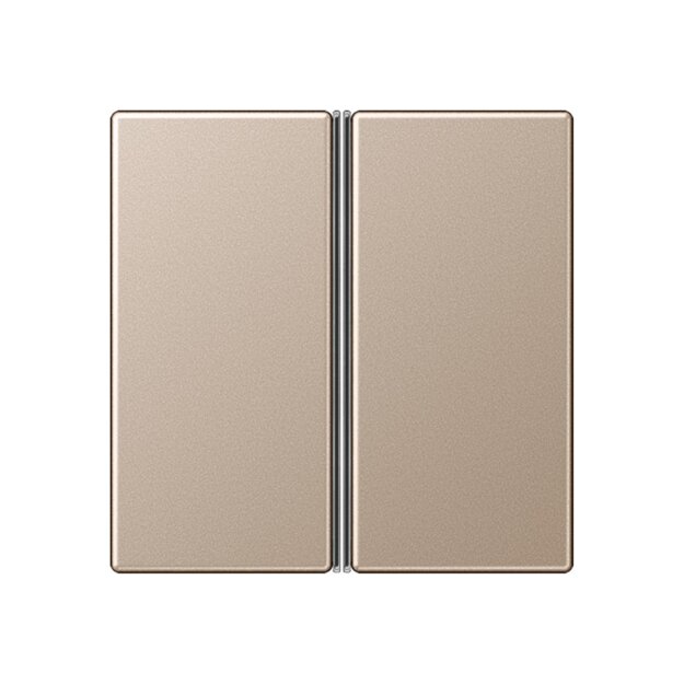 Jung A402TSACH Tastensatz komplett 2fach Champagner Serie A