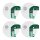 Hekatron Rauchwarnmelder Genius Plus X + Funkmodul Basis X 4er Pack