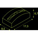 SLV 1003519 OUT-BEAM FRAME CW Outdoor LED Wand- und Deckenaufbauleuchte Weiß 3000K
