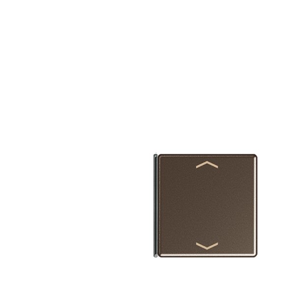 Jung A404TSAPMO14 Taste 4fach, Pfeil Mokka Serie A