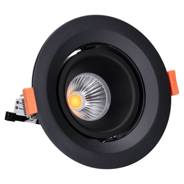 SLV 1003553 NUMINOS® MOVE DL M Indoor LED Deckeneinbauleuchte Schwarz/Schwarz 2700K 20° dreh- und schwenkbar
