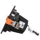 SLV 1003559 NUMINOS® MOVE DL M Indoor LED Deckeneinbauleuchte Schwarz/Schwarz 2700K 55° dreh- und schwenkbar
