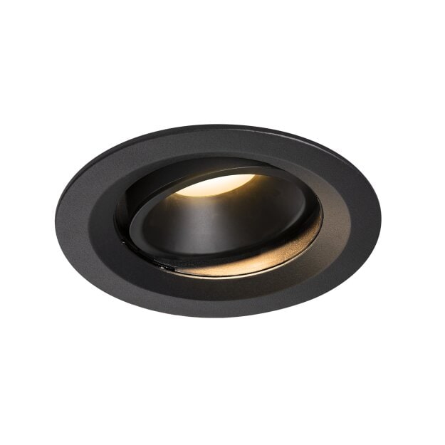 SLV 1003580 NUMINOS® MOVE DL M Indoor LED Deckeneinbauleuchte Schwarz/Schwarz 3000K 40° dreh- und schwenkbar