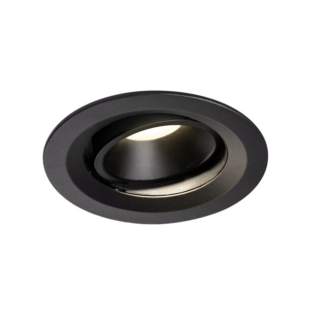 SLV 1003601 NUMINOS® MOVE DL M Indoor LED Deckeneinbauleuchte Schwarz/Schwarz 4000K 20° dreh- und schwenkbar