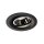 SLV 1003606 NUMINOS® MOVE DL M Indoor LED Deckeneinbauleuchte Schwarz/Chrom 4000K 40° dreh- und schwenkbar