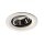 SLV 1003615 NUMINOS® MOVE DL M Indoor LED Deckeneinbauleuchte Weiß/Chrom 4000K 20° dreh- und schwenkbar