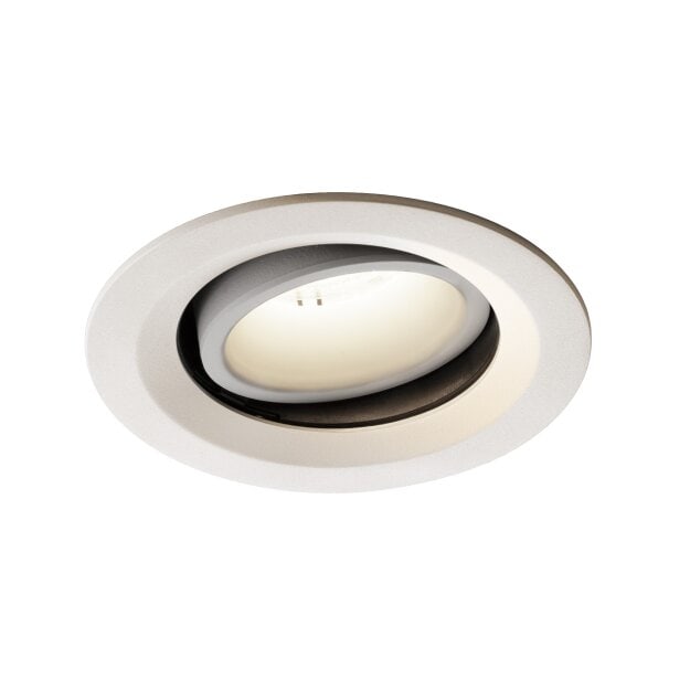 SLV 1003620 NUMINOS® MOVE DL M Indoor LED Deckeneinbauleuchte Weiß/Weiß 4000K 55° dreh- und schwenkbar