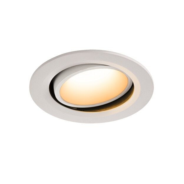 SLV 1003638 NUMINOS® MOVE DL L Indoor LED Deckeneinbauleuchte Weiß/Weiß 2700K 20° dreh- und schwenkbar