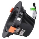 SLV 1003652 NUMINOS® MOVE DL L Indoor LED Deckeneinbauleuchte Schwarz/Schwarz 3000K 40° dreh- und schwenkbar