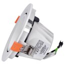 SLV 1003668 NUMINOS® MOVE DL L Indoor LED Deckeneinbauleuchte Weiß/Weiß 3000K 55° dreh- und schwenkbar