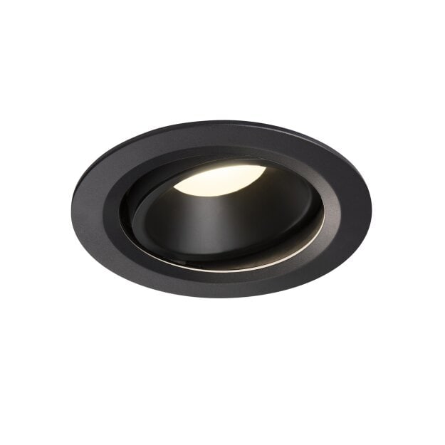 SLV 1003673 NUMINOS® MOVE DL L Indoor LED Deckeneinbauleuchte Schwarz/Schwarz 4000K 20° dreh- und schwenkbar
