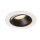 SLV 1003709 NUMINOS® MOVE DL XL Indoor LED Deckeneinbauleuchte Weiß/Schwarz 2700K 20° dreh- und schwenkbar