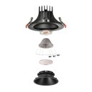 SLV 1003724 NUMINOS® MOVE DL XL Indoor LED Deckeneinbauleuchte Schwarz/Schwarz 3000K 40° dreh- und schwenkbar