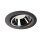 SLV 1003750 NUMINOS® MOVE DL XL Indoor LED Deckeneinbauleuchte Schwarz/Chrom 4000K 40° dreh- und schwenkbar