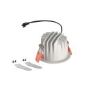 SLV 1003781 NUMINOS® DL S Indoor LED Deckeneinbauleuchte Weiß/Schwarz 2700K 20° inkl. Blattfedern