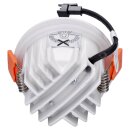 SLV 1003809 NUMINOS® DL S Indoor LED Deckeneinbauleuchte Weiß/Weiß 3000K 40° inkl. Blattfedern