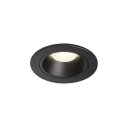 SLV 1003820 NUMINOS® DL S Indoor LED Deckeneinbauleuchte Schwarz/Schwarz 4000K 40° inkl. Blattfedern
