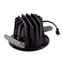 SLV 1003841 NUMINOS® DL M Indoor LED Deckeneinbauleuchte Schwarz/Schwarz 2700K 20° inkl. Blattfedern
