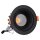 SLV 1003847 NUMINOS® DL M Indoor LED Deckeneinbauleuchte Schwarz/Schwarz 2700K 55° inkl. Blattfedern