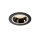 SLV 1003867 NUMINOS® DL M Indoor LED Deckeneinbauleuchte Schwarz/Chrom 3000K 20° inkl. Blattfedern