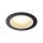 SLV 1003872 NUMINOS® DL M Indoor LED Deckeneinbauleuchte Schwarz/Weiß 3000K 55° inkl. Blattfedern
