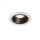 SLV 1003880 NUMINOS® DL M Indoor LED Deckeneinbauleuchte Weiß/Schwarz 3000K 40° inkl. Blattfedern
