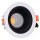 SLV 1003883 NUMINOS® DL M Indoor LED Deckeneinbauleuchte Weiß/Schwarz 3000K 55° inkl. Blattfedern