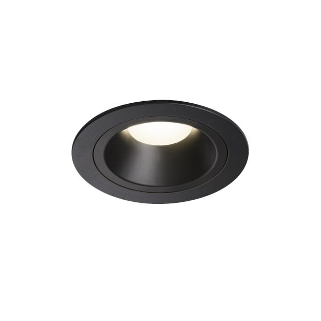 SLV 1003889 NUMINOS® DL M Indoor LED Deckeneinbauleuchte Schwarz/Schwarz 4000K 20° inkl. Blattfedern