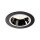 SLV 1003897 NUMINOS® DL M Indoor LED Deckeneinbauleuchte Schwarz/Chrom 4000K 55° inkl. Blattfedern
