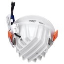 SLV 1003905 NUMINOS® DL M Indoor LED Deckeneinbauleuchte Weiß/Weiß 4000K 40° inkl. Blattfedern