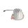 SLV 1003906 NUMINOS® DL M Indoor LED Deckeneinbauleuchte Weiß/Chrom 4000K 40° inkl. Blattfedern