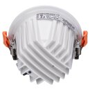 SLV 1003932 NUMINOS® DL L Indoor LED Deckeneinbauleuchte Weiß/Weiß 2700K 55°