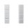 Jung A504TSAAL Tastensatz komplett 4fach (lackiertes Aluminium) Aluminium Serie A