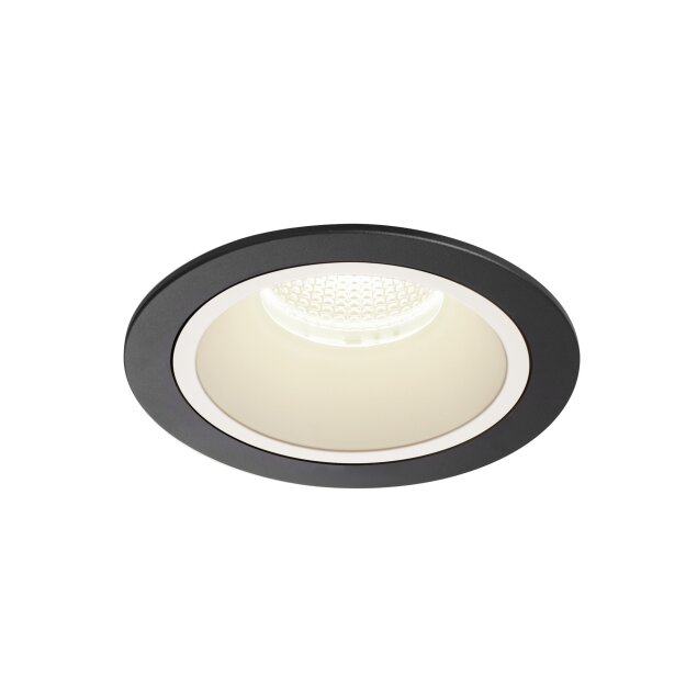 SLV 1003965 NUMINOS® DL L Indoor LED Deckeneinbauleuchte Schwarz/Weiß 4000K 40°