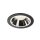 SLV 1003969 NUMINOS® DL L Indoor LED Deckeneinbauleuchte Schwarz/Chrom 4000K 55°