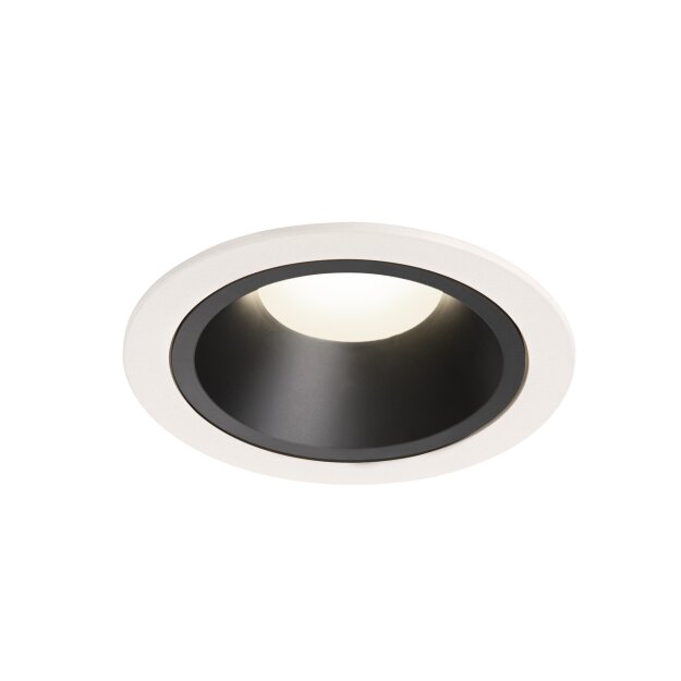 SLV 1003976 NUMINOS® DL L Indoor LED Deckeneinbauleuchte Weiß/Schwarz 4000K 40°