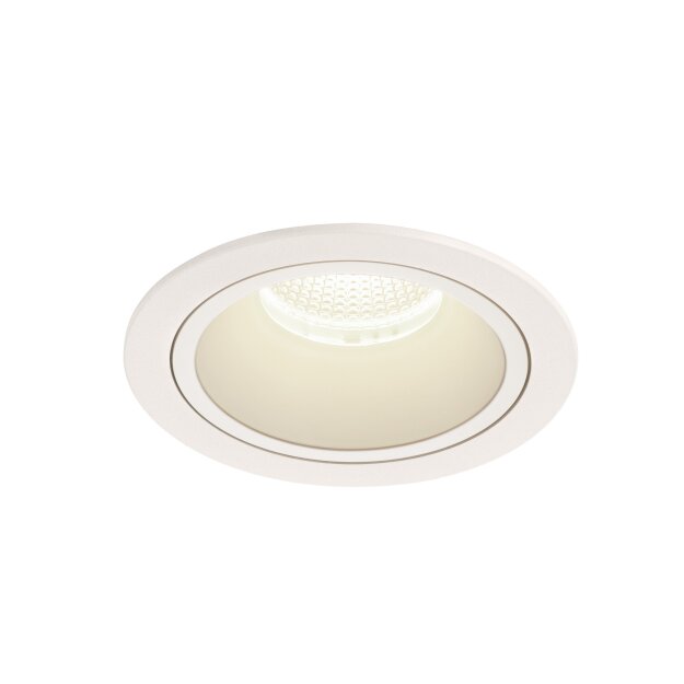 SLV 1003977 NUMINOS® DL L Indoor LED Deckeneinbauleuchte Weiß/Weiß 4000K 40°