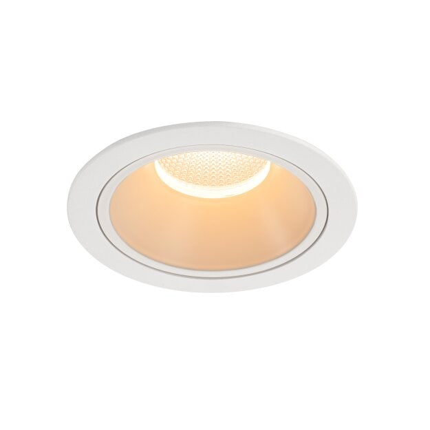 SLV 1004004 NUMINOS® DL XL Indoor LED Deckeneinbauleuchte Weiß/Weiß 2700K 55°