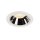 SLV 1004029 NUMINOS® DL XL Indoor LED Deckeneinbauleuchte Weiß/Chrom 3000K 55°