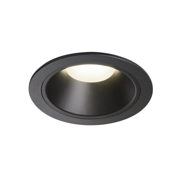 SLV 1004033 NUMINOS® DL XL Indoor LED Deckeneinbauleuchte Schwarz/Schwarz 4000K 20°