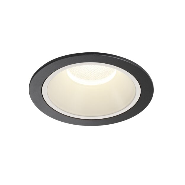SLV 1004037 NUMINOS® DL XL Indoor LED Deckeneinbauleuchte Schwarz/Weiß 4000K 40°